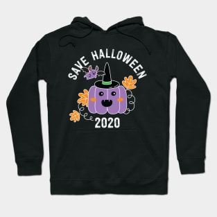 Purple Pumpkin Save Halloween 2020 Hoodie